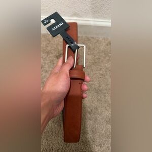 Alfani Tan Leather Men's Belt